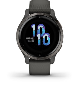 Garmin Venu 2s – Smartwatch für Männer mit Schrittzähler – 10-Tage-Akku – 40 mm – Grau/Gunmetal 