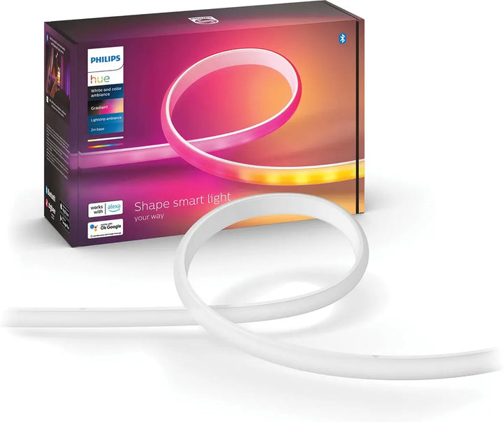 Philips Hue Gradient lightstrip 2 m basis - White and Color Ambiance - Bluetooth Philips Hue