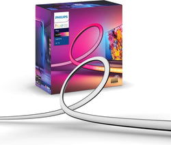 Philips Hue Play Gradient Lightstrip 75 Zoll – Fernseher – Schwarz – 20 W – inkl. Netzteil und Halterungen
