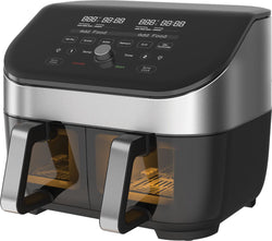 Instant Vortex Plus Dual ClearCook RVS 7,6 liter (8 Qt) 6-in-1 airfryer,