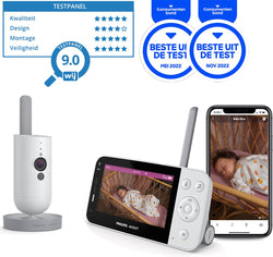 Philips Avent Connected SCD923/26 Video-Babyphone – Babyphone mit Kamera und App 