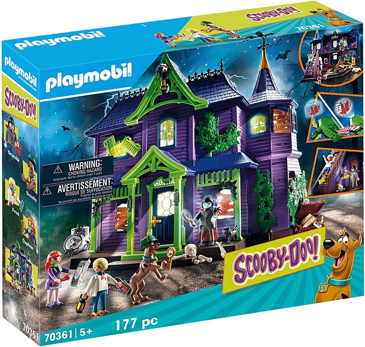 PLAYMOBIL SCOOBY-DOO! Avontuur in Mystery Mansion - 70361
