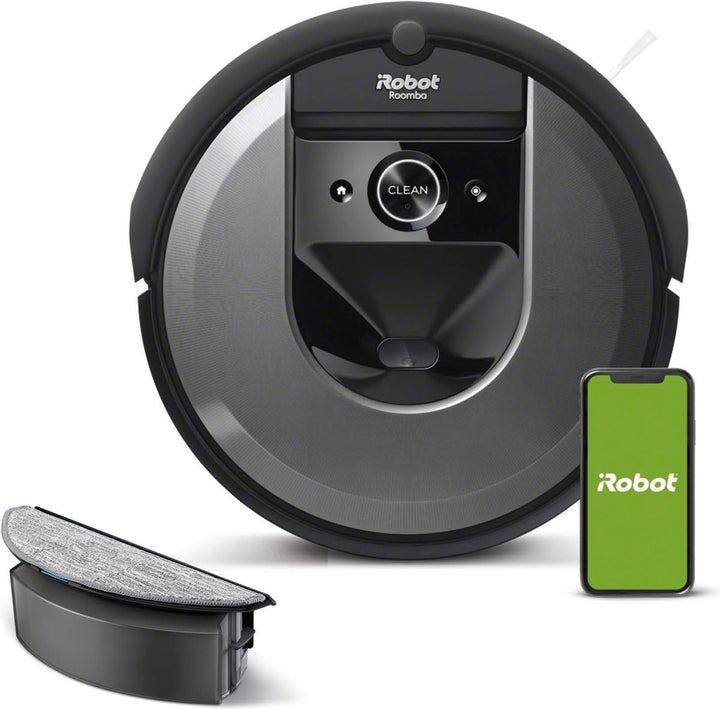 iRobot Roomba Combo® i8 - Robotstofzuiger met Dweilfunctie - Met Laadstation - Ideaal voor Huisdieren - i8178
