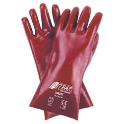 Nitras 160227 PVC Handschuhe rot