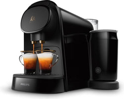Philips L'OR BARISTA LM8014/60 – Kaffeetassenmaschine mit Milchaufschäumer – Schwarz
