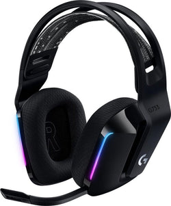 Logitech G G733 LIGHTSPEED Wireless RGB Gaming Headset - BLACK - EMEA