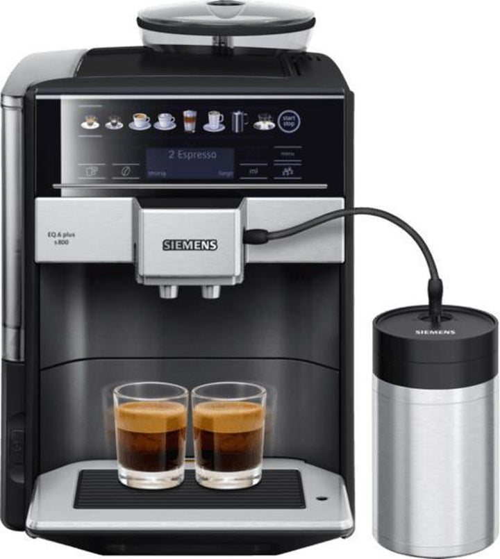 Siemens EQ.6 Plus S800 TE658209RW - Espressomachine - Zwart