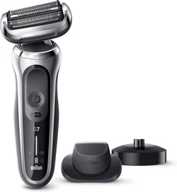 Braun Series 7 70-S4200cs silber – Elektrorasierer Herren – inklusive Präzisionstrimmer 