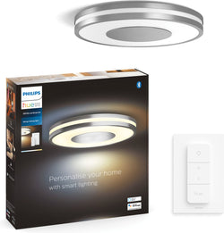 Philips Hue Being plafondlamp - White Ambiance - aluminium - Bluetooth - incl. 1 dimmer switch