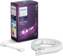 Philips Hue Lightstrip Plus-Erweiterung 1 Meter – Weißes und farbiges Licht – Weiß – 11,5 W – Bluetooth – V4 