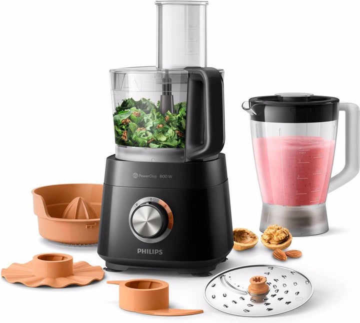 Philips Viva HR7510/10 - Foodprocessor – Zwart