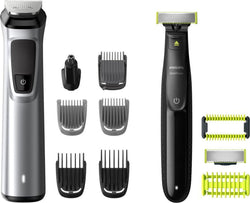 Philips 9000 series MG9710/90 - Trimmerset 12-in-1, gezicht, haar en lichaam incl. OneBlade