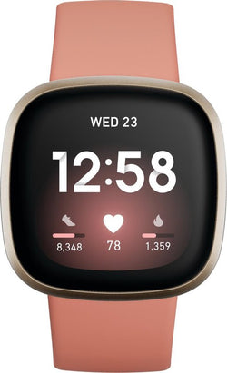 Fitbit Versa 3 – Smartwatch Damen – Pink 
