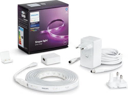 Philips Hue Lightstrip Plus Basis 2 Meter – Weißes und farbiges Licht – Weiß – 20 W – Bluetooth – V4 – inkl. Netzteil 