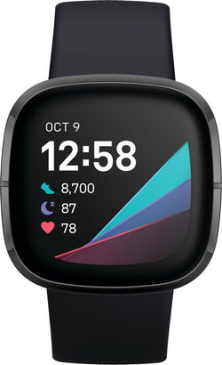 Fitbit Sense – Smartwatch – Schwarz 