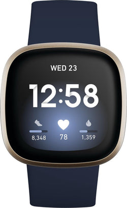Fitbit Versa 3 - Smartwatch - Blauw