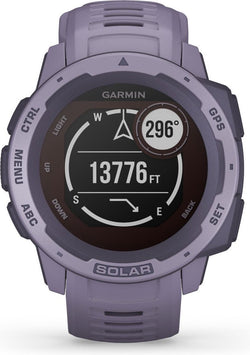 Garmin Instinct Solar Smartwatch - Robuust Sporthorloge met GPS - Multisport - Waterbestendig - Orchid