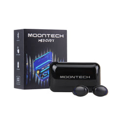 MoonTech Mercury – Kabellose Kopfhörer mit Bluetooth – 30 Stunden Spielzeit – schweißresistent